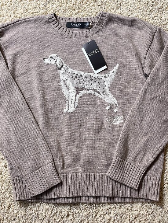Ralph Lauren Sweaters - NWT Ralph Lauren English Setter Intarsia Knit Dog Sweater